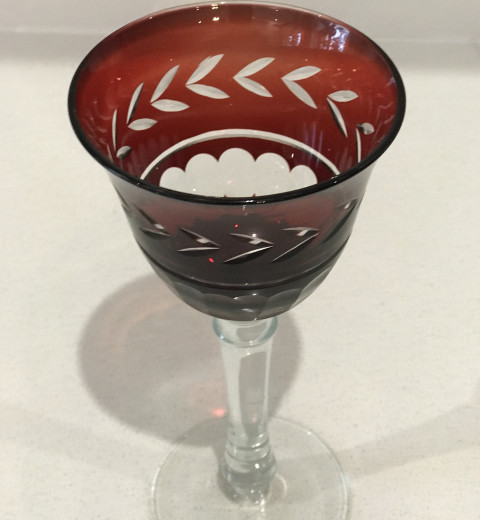 Бокалы для вина красные из хрустального стекла (Германия), фото 2